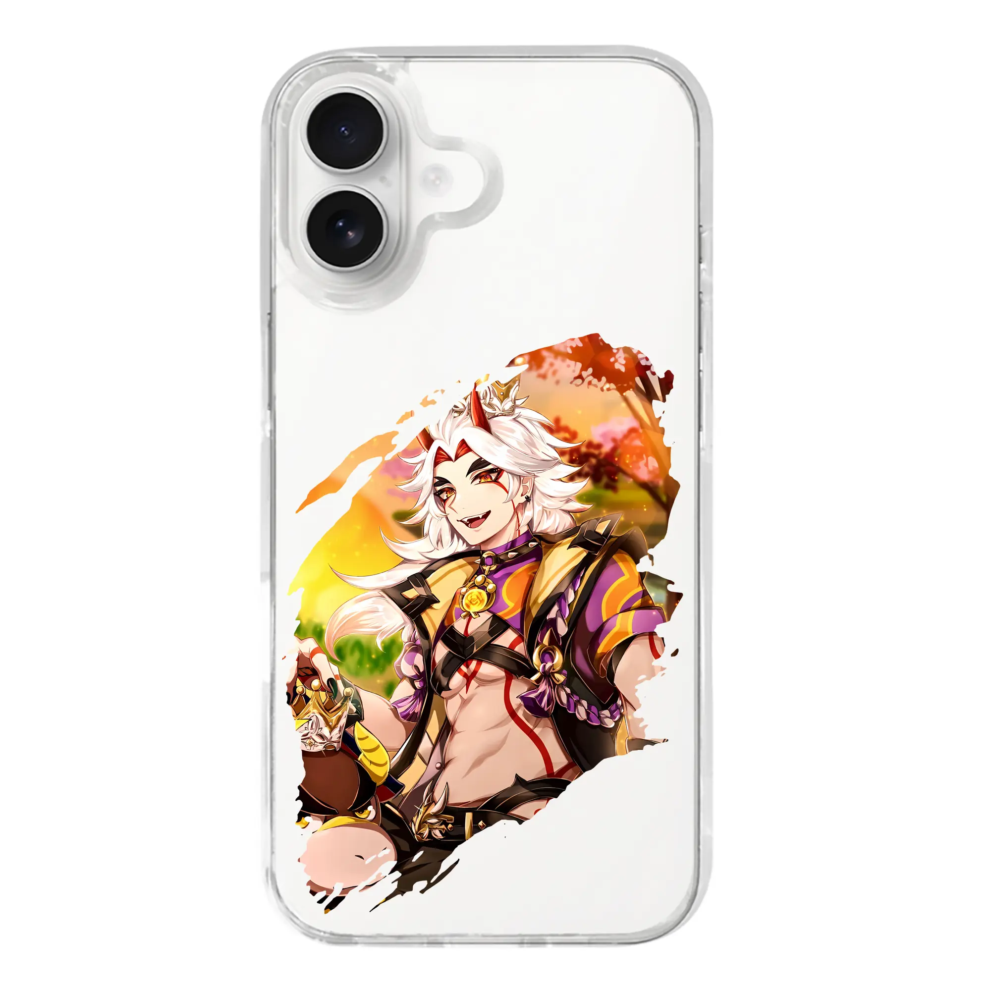 原 神 グッズ 荒瀧 一 斗 - iPhone 17シリーズ 透明スマホケース – 薄型・耐衝撃・精密フィット保護カバー